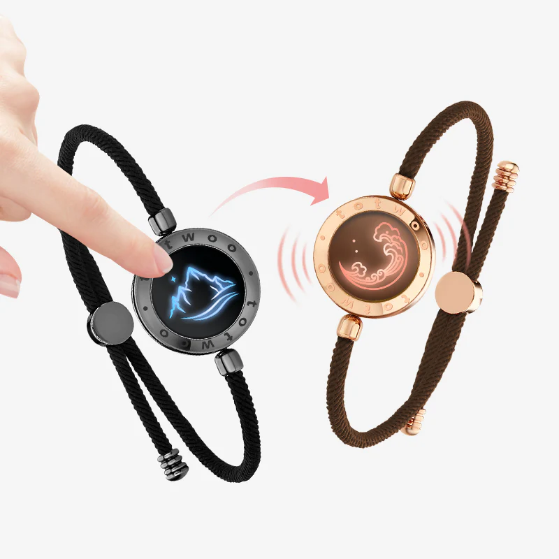 Berg & Meer Serie - Touch Armbänder mit Mailänder Seil (Schwarz+Braun) - Image 3