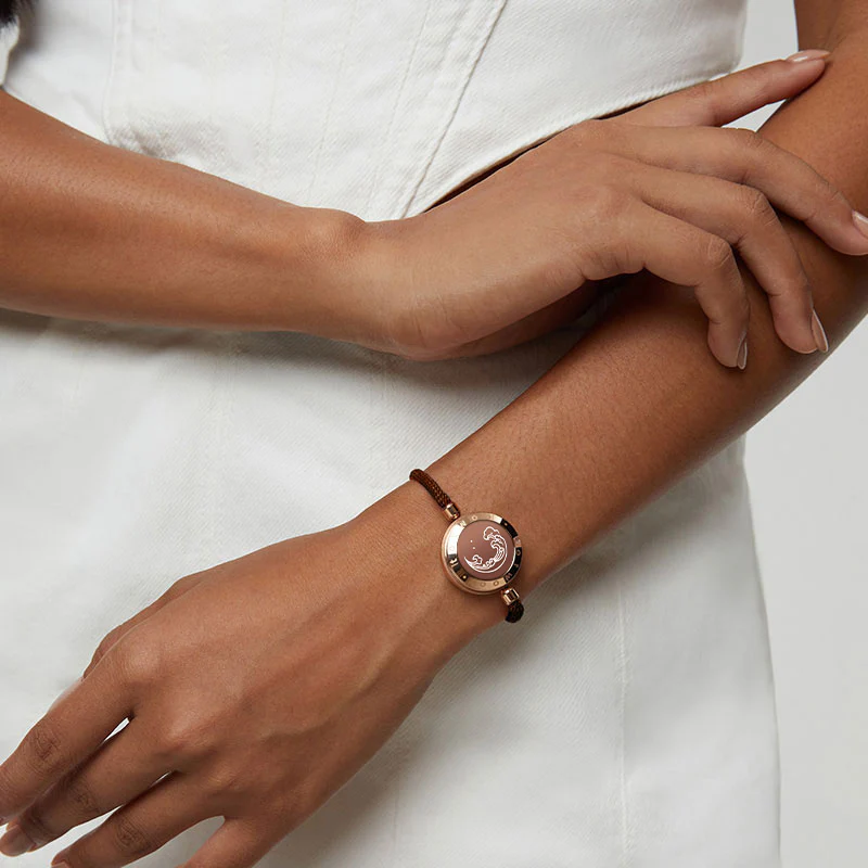 Berg & Meer Serie - Touch Armbänder mit Mailänder Seil (Schwarz+Braun) - Image 6