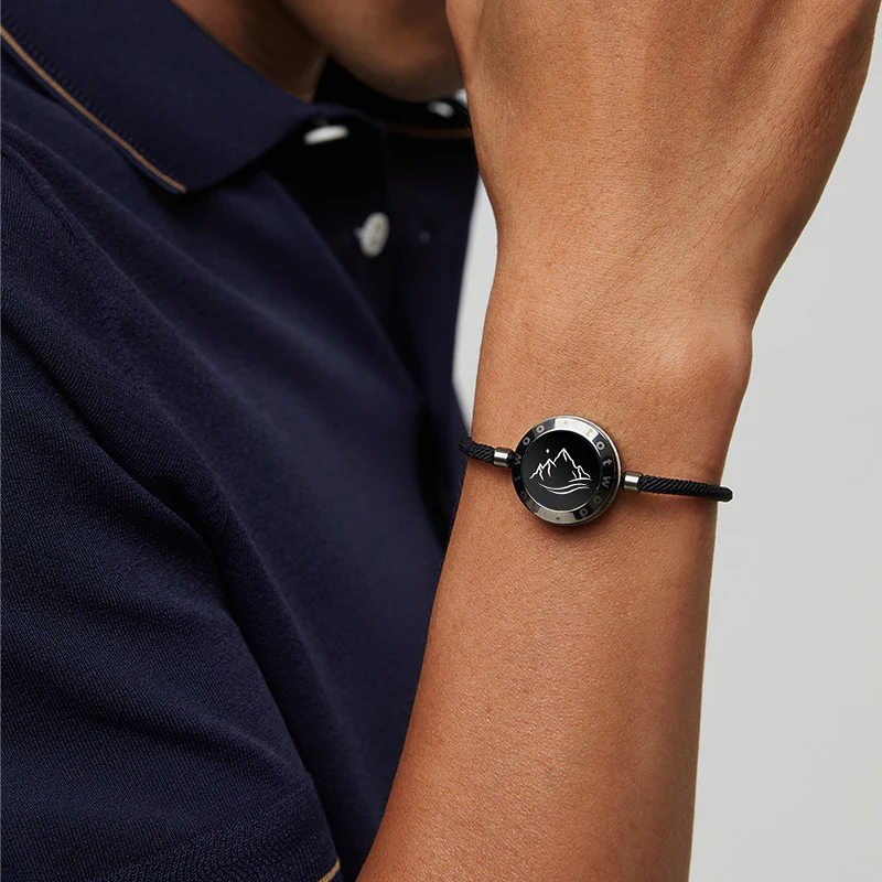Berg & Meer Serie - Touch Armbänder mit Mailänder Seil (Schwarz+Braun) - Image 7