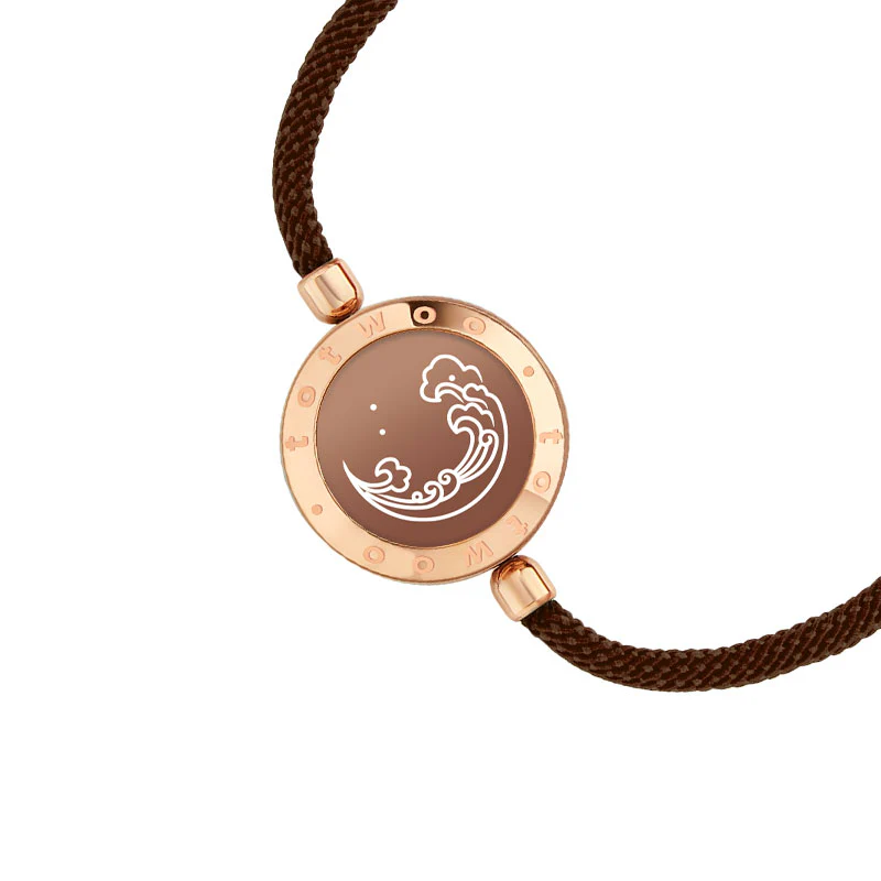 Berg & Meer Serie - Touch Armbänder mit Mailänder Seil (Schwarz+Braun) - Image 8