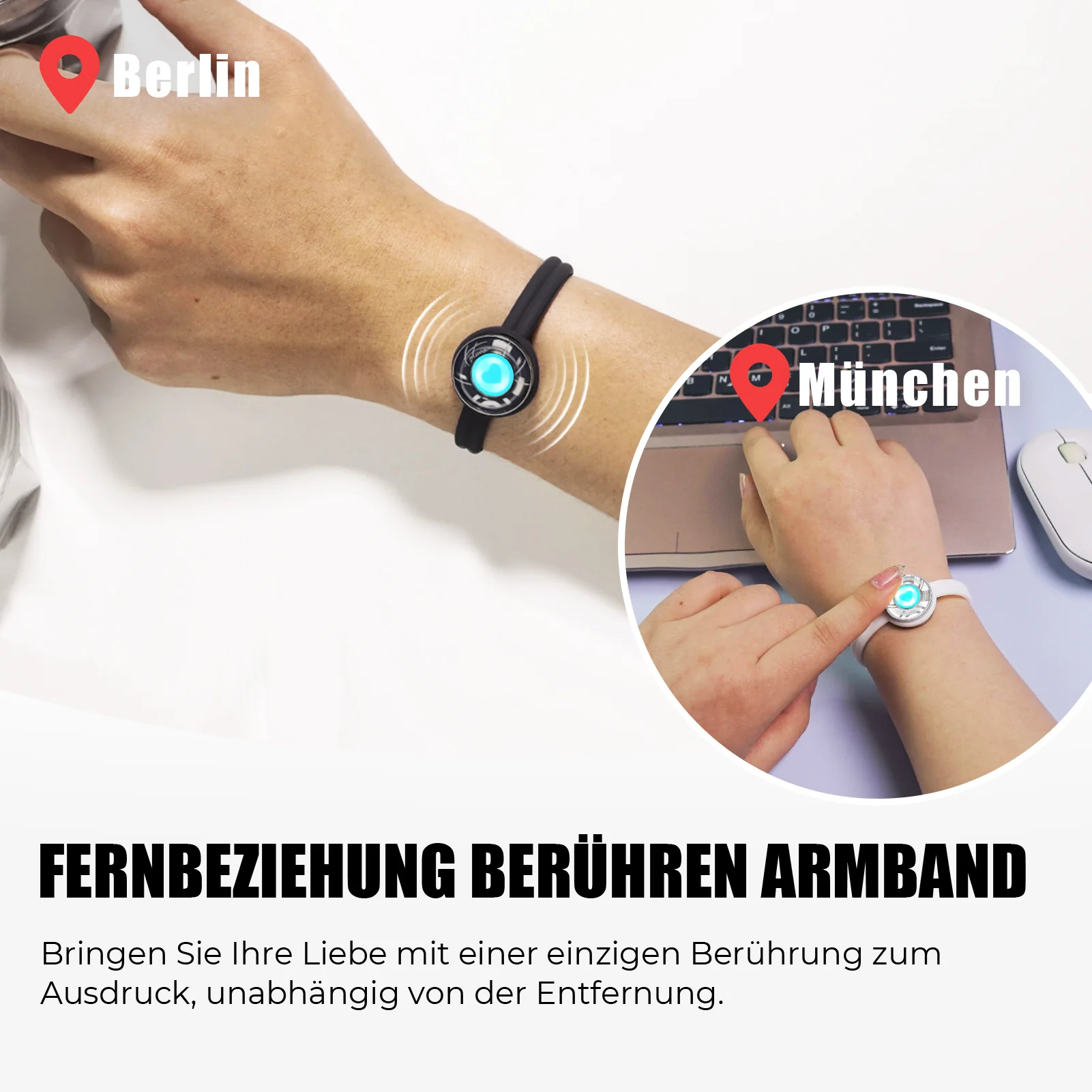 Sugar Ripple Touch Armband Single (Dunkle Schokolade) - Image 4