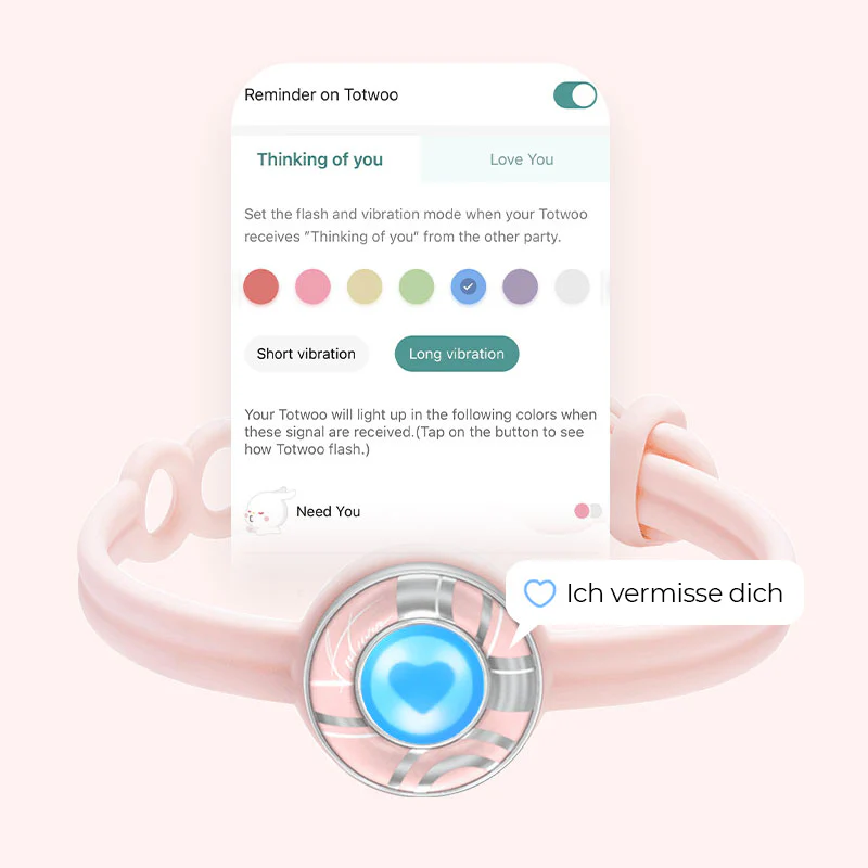 Sugar Ripple Touch Armband Single (Pfirsich Rosa) - Image 4