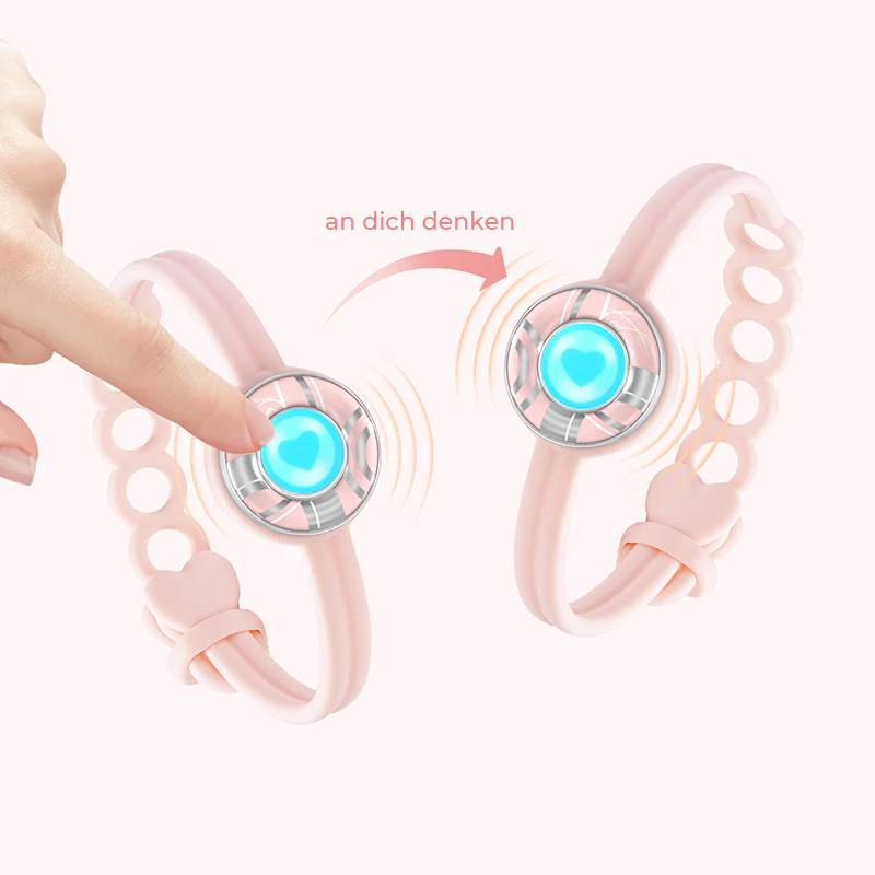 Sugar Ripple Touch Armbänder (Rosa+Rosa) - Image 2