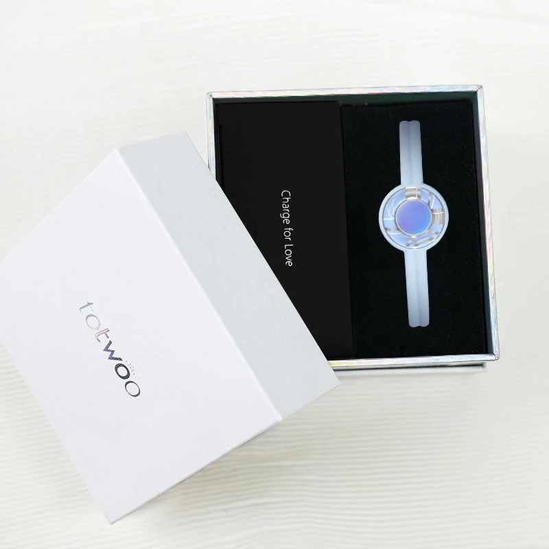 Sugar Ripple Touch Armband Single (Marshmallow Blau) - Image 6