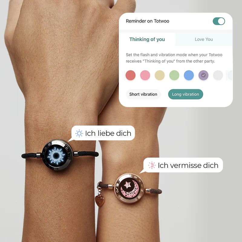 Sonne & Mond Serie - Mond Touch Armband mit Milan Seil - Einzeln - Image 5