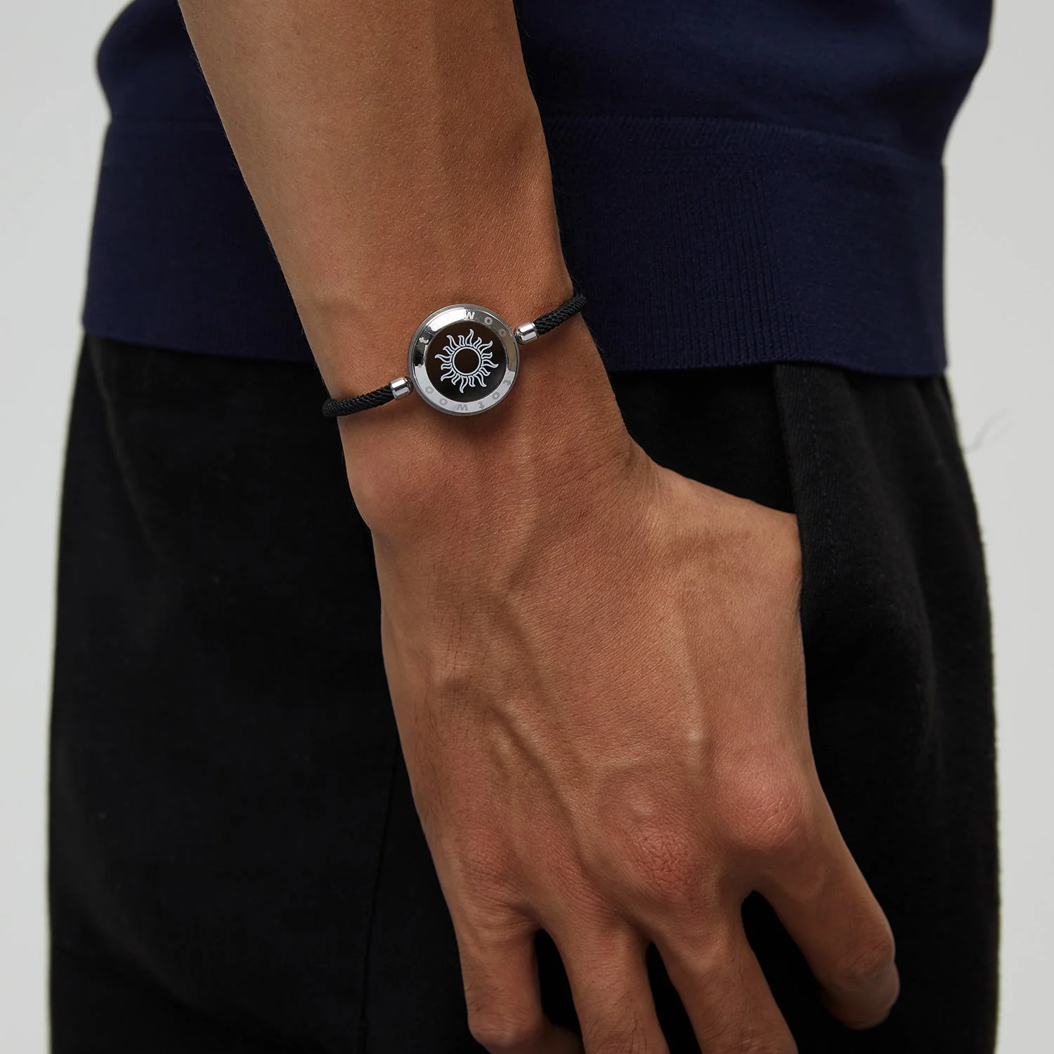 Sonne & Mond Serie - Sonne Touch Armband mit Milan Seil Single - Image 8