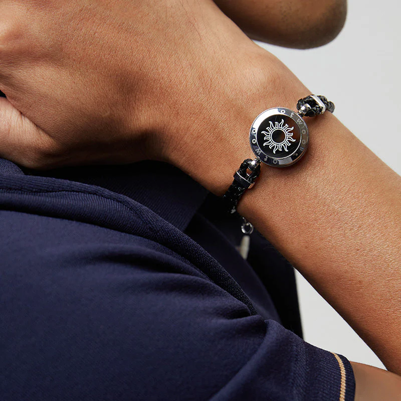 Sonne & Mond Serie - Touch Armbänder (Geflochtene Sonne + Schlangenkette Mond) - Image 5