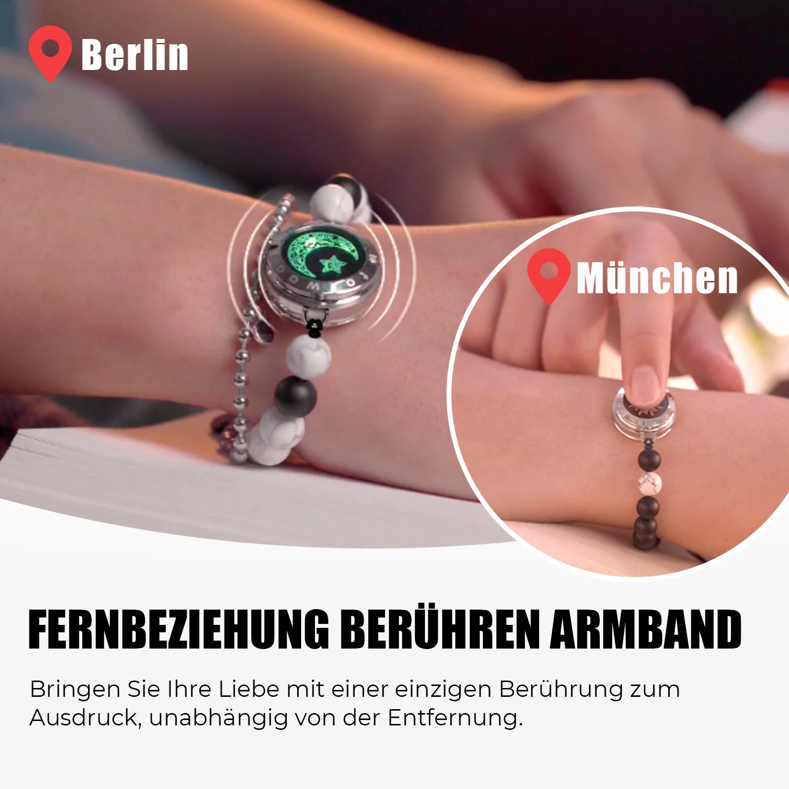 Sonne & Mond Serie - Touch Armbänder mit Passenden Perlen - Image 4