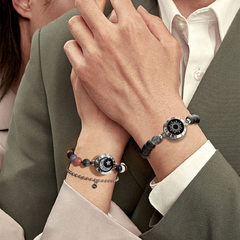Sonne & Mond Touch-Armbänder mit 13 Arten natürlicher Perlen - Image 3