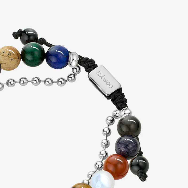 Sonne & Mond Touch-Armbänder mit 13 Arten natürlicher Perlen - Image 6