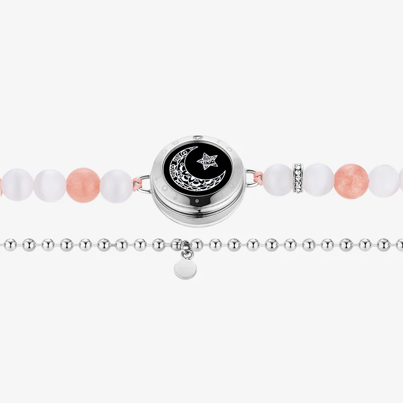 Sonne & Mond Touch Armbänder mit Phantasmal-Perlen (Silber+Silber) - Image 6