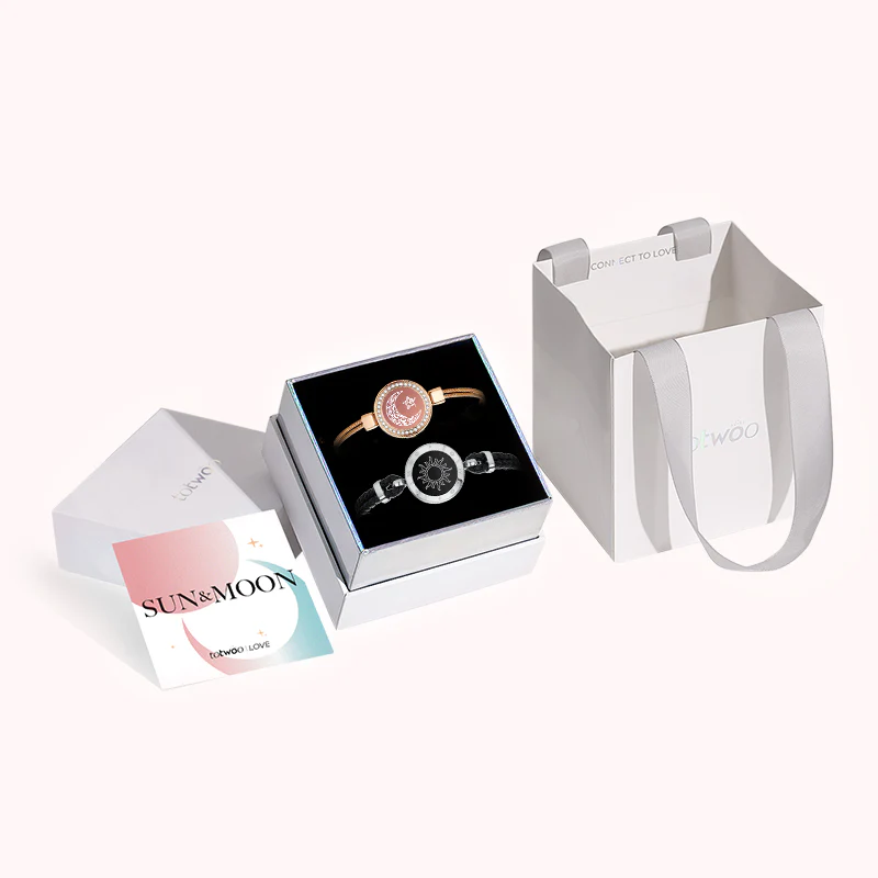 Sonne & Mond Touch Armbänder (Schlangenkette + Geflochtenes Band) - Image 8