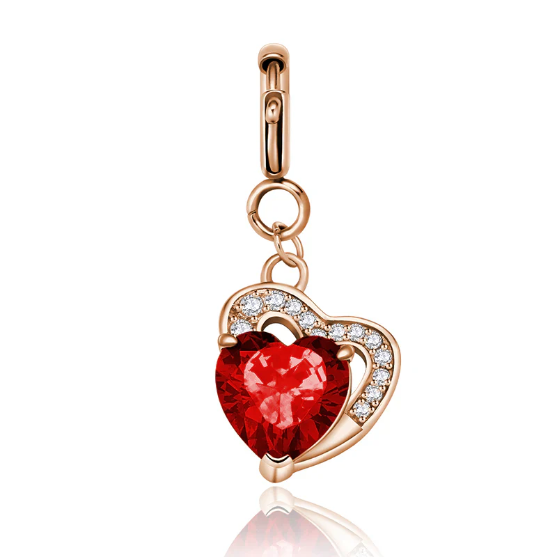Totwoo Zirkonia-Anhänger Emotionen in Farbe (Silber/Roségold) - Image 25