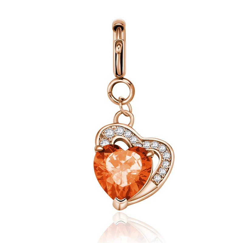 Totwoo Zirkonia-Anhänger Emotionen in Farbe (Silber/Roségold) - Image 31