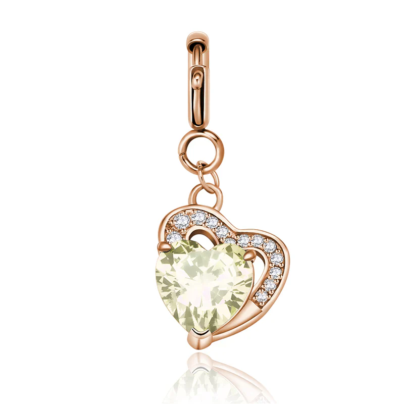 Totwoo Zirkonia-Anhänger Emotionen in Farbe (Silber/Roségold) - Image 32