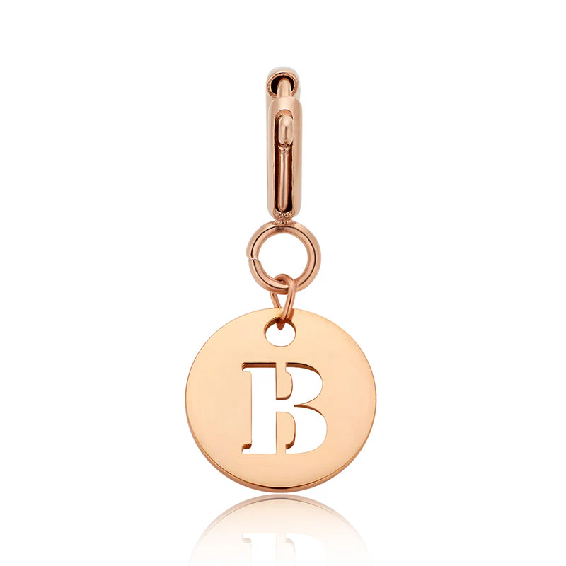 totwoo Buchstaben-Anhänger (Silber/Roségold/Schwarz) - Image 13