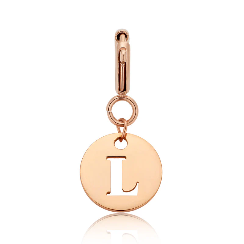 totwoo Buchstaben-Anhänger (Silber/Roségold/Schwarz) - Image 43