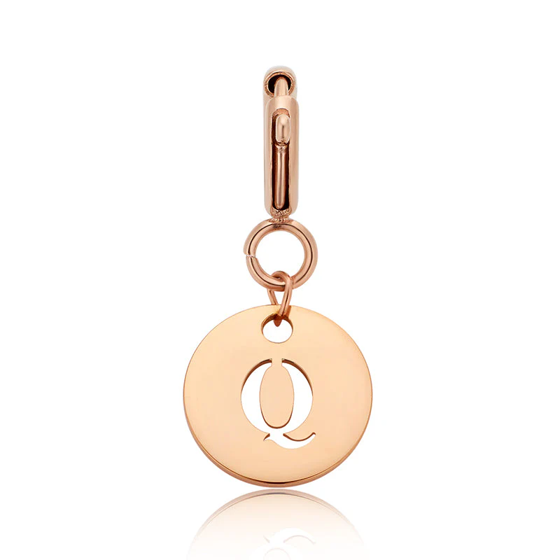 totwoo Buchstaben-Anhänger (Silber/Roségold/Schwarz) - Image 58
