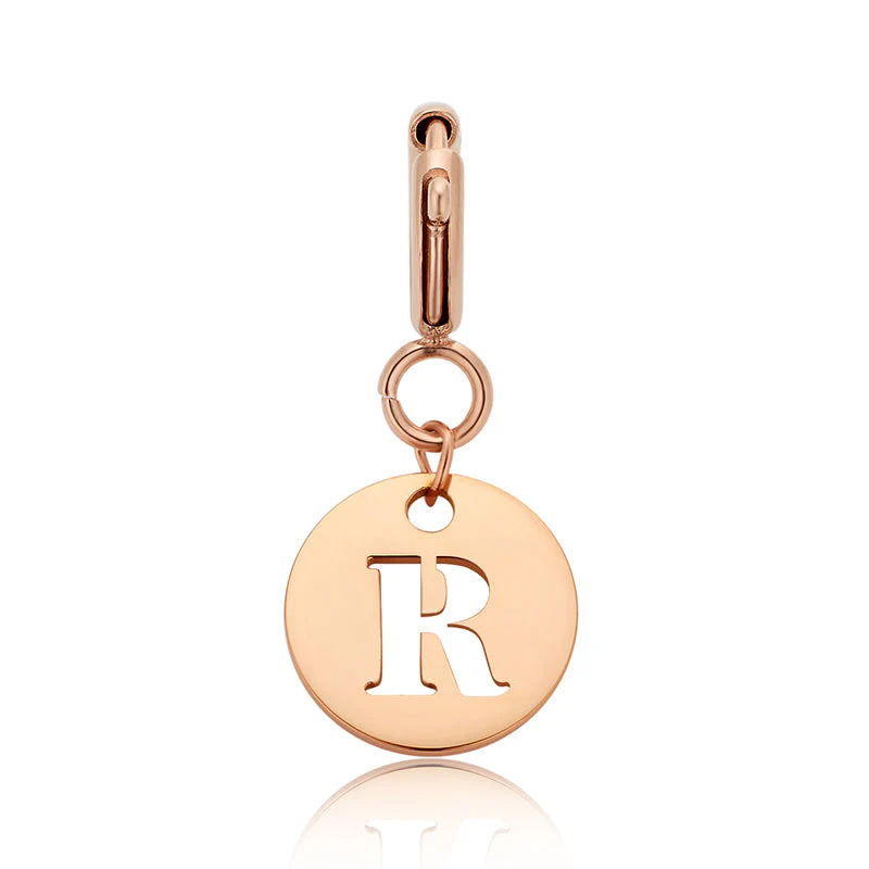 totwoo Buchstaben-Anhänger (Silber/Roségold/Schwarz) - Image 61