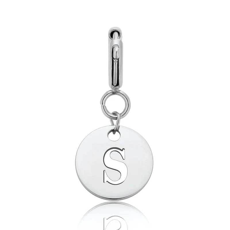 totwoo Buchstaben-Anhänger (Silber/Roségold/Schwarz) - Image 65