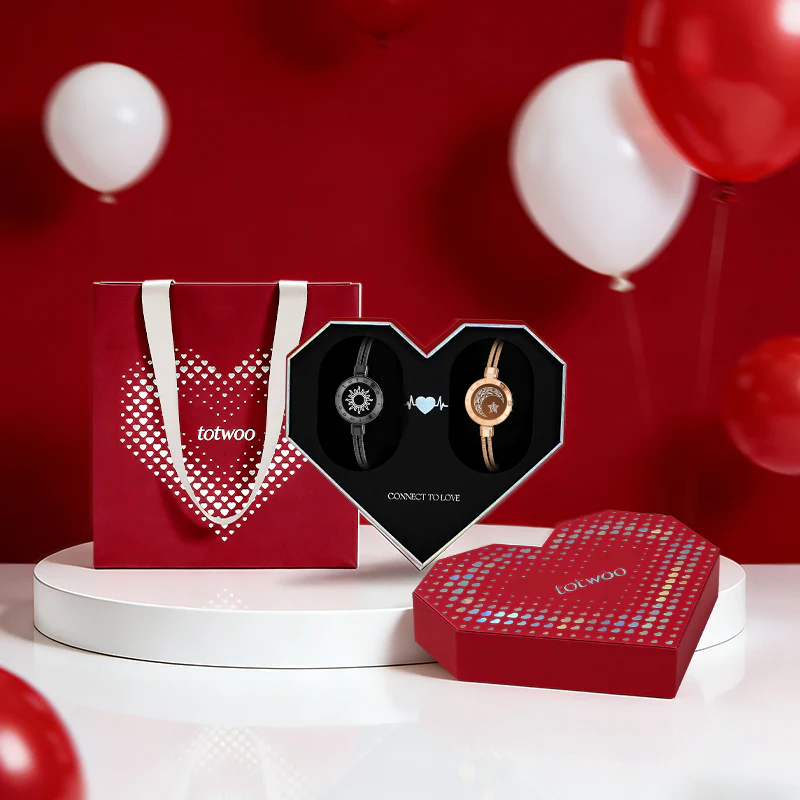 [Totwoo Signal Geschenkbox] Sonne & Mond Serie - Smart Vibration Armbänder mit Schlangenkette - Image 5